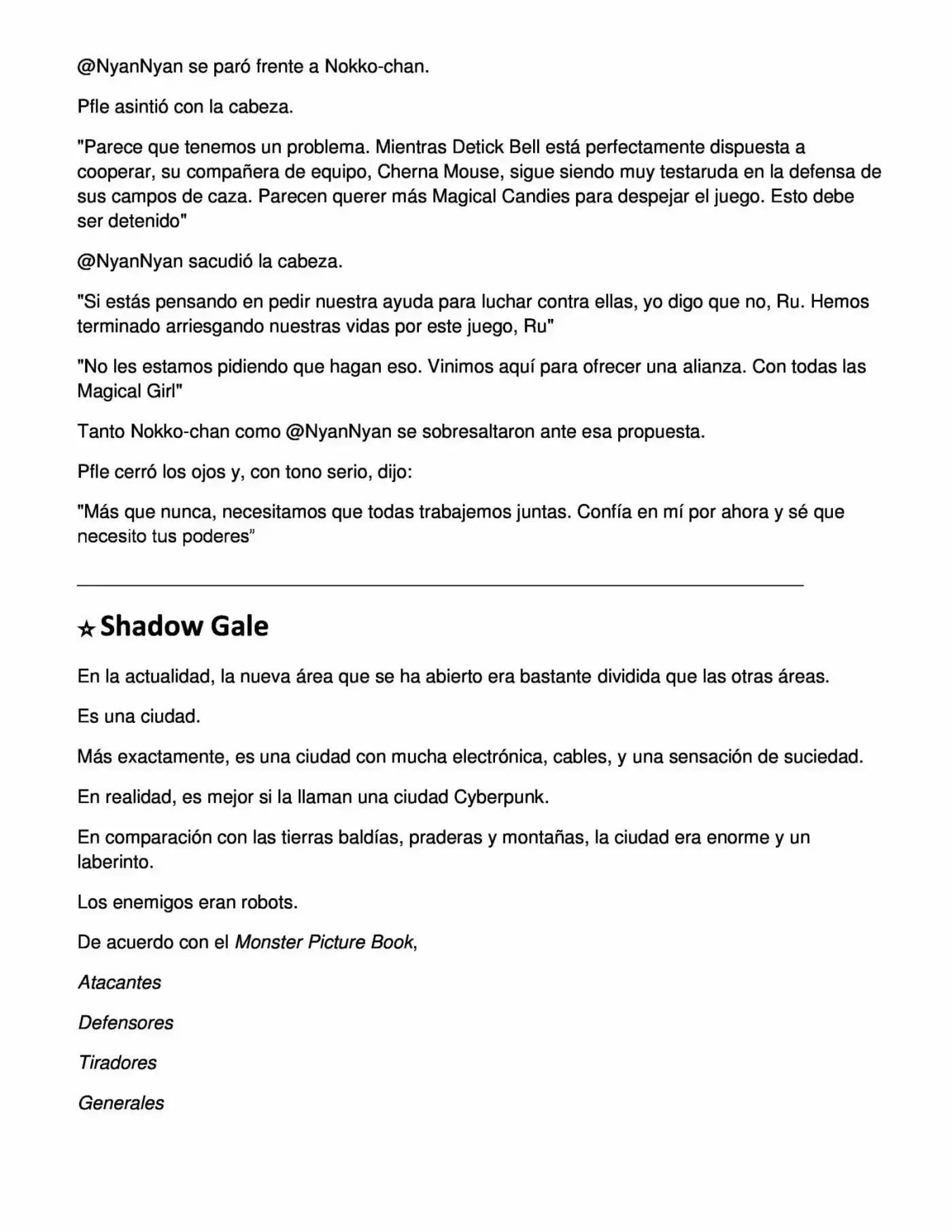 Proyecto De Crianza De Chicas Mágicas - Light Novel (Novela) - Capítulo 4 - Página 13 - LectorTMOo