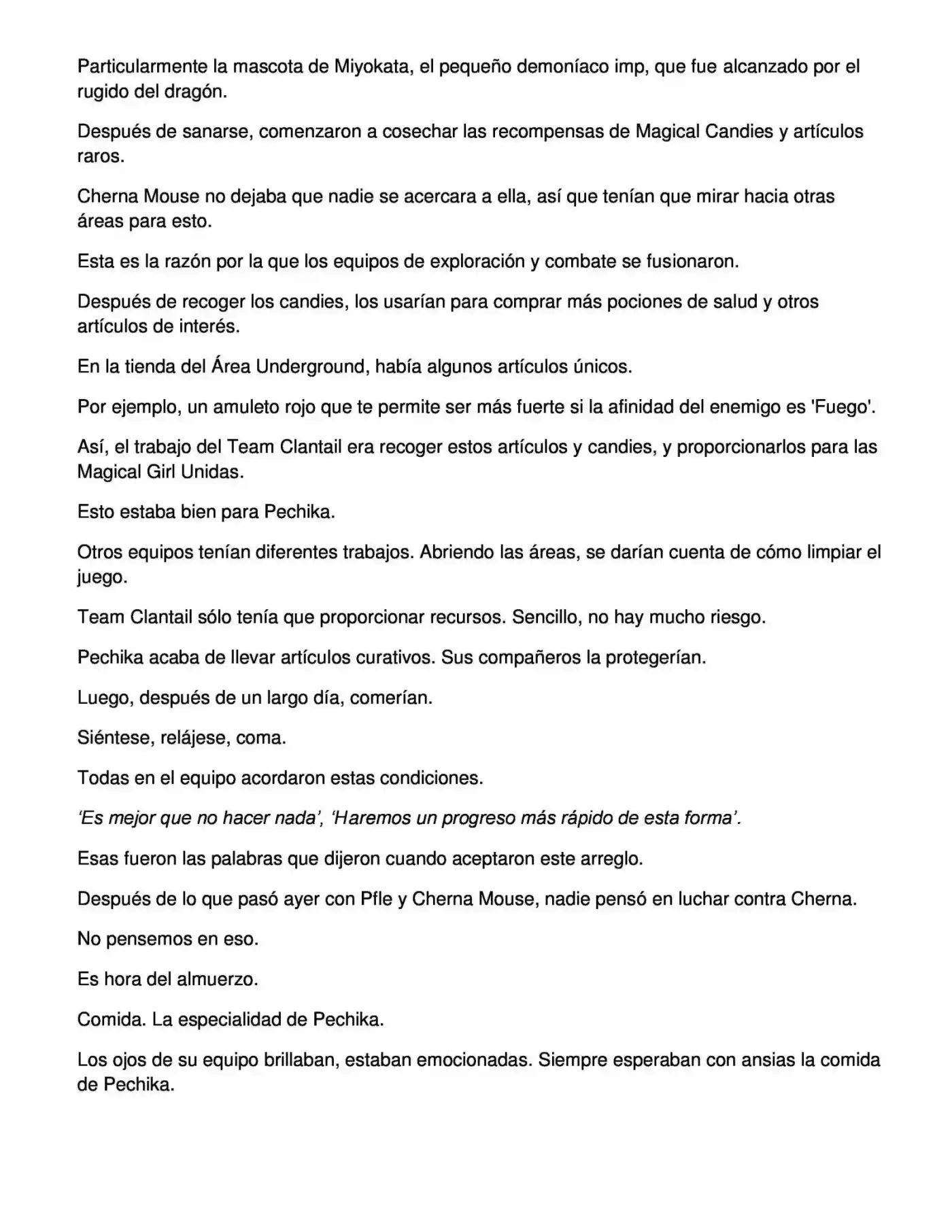 Proyecto De Crianza De Chicas Mágicas - Light Novel (Novela) - Capítulo 4 - Página 26 - LectorTMOo