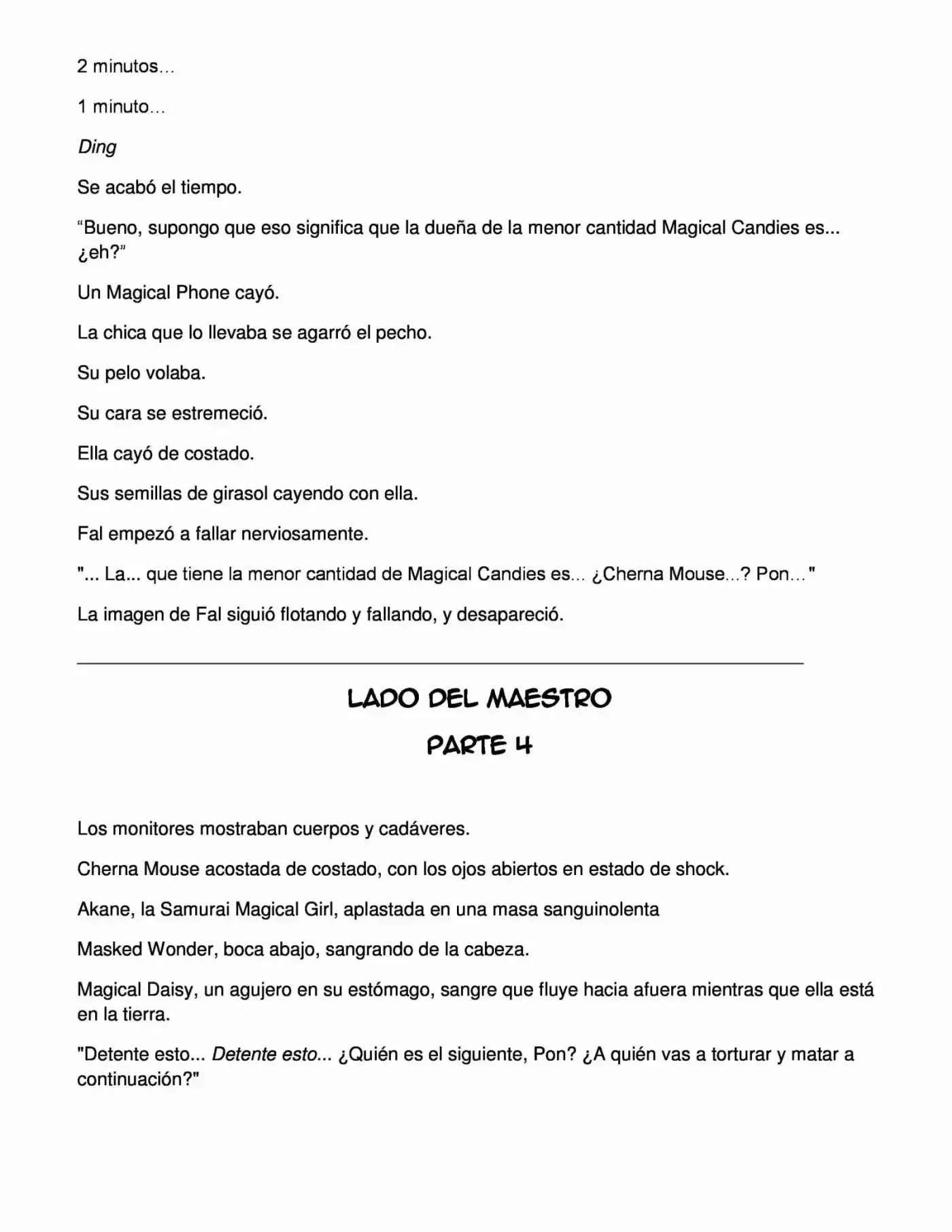 Proyecto De Crianza De Chicas Mágicas - Light Novel (Novela) - Capítulo 4 - Página 31 - LectorTMOo