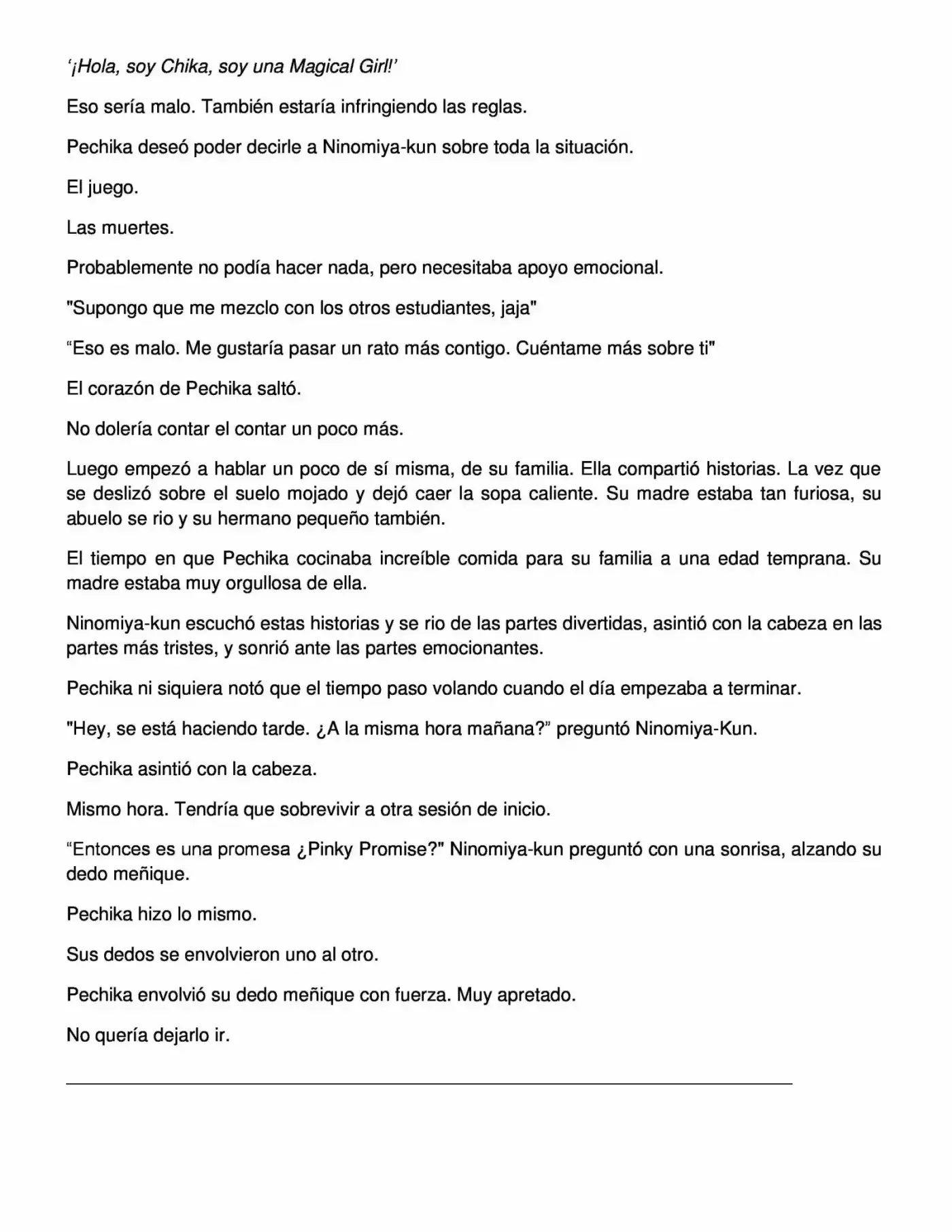 Proyecto De Crianza De Chicas Mágicas - Light Novel (Novela) - Capítulo 5 - Página 4 - LectorTMOo