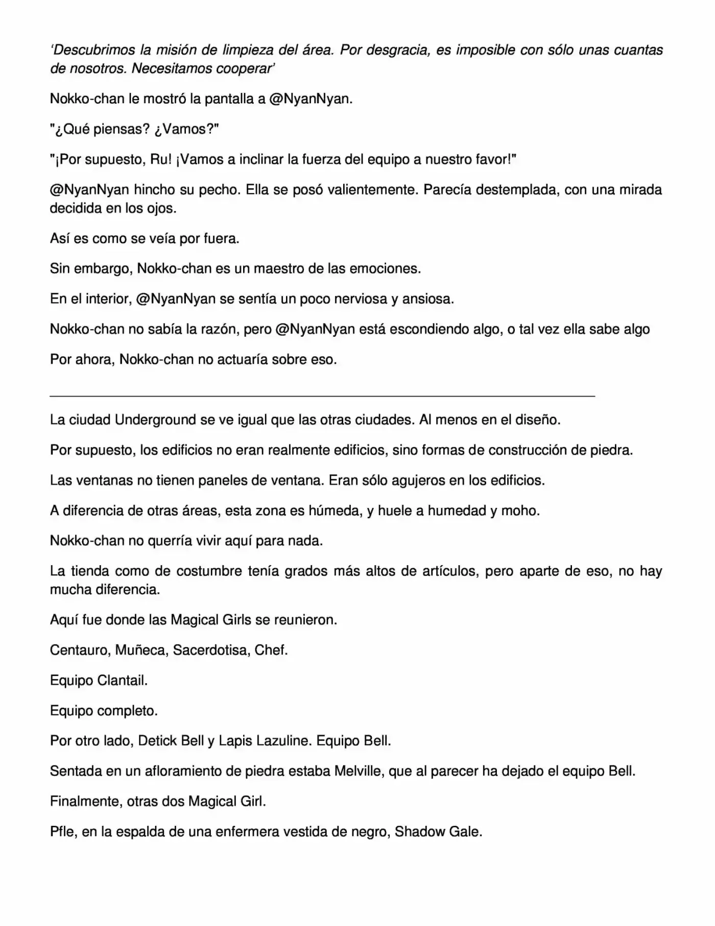Proyecto De Crianza De Chicas Mágicas - Light Novel (Novela) - Capítulo 5 - Página 21 - LectorTMOo