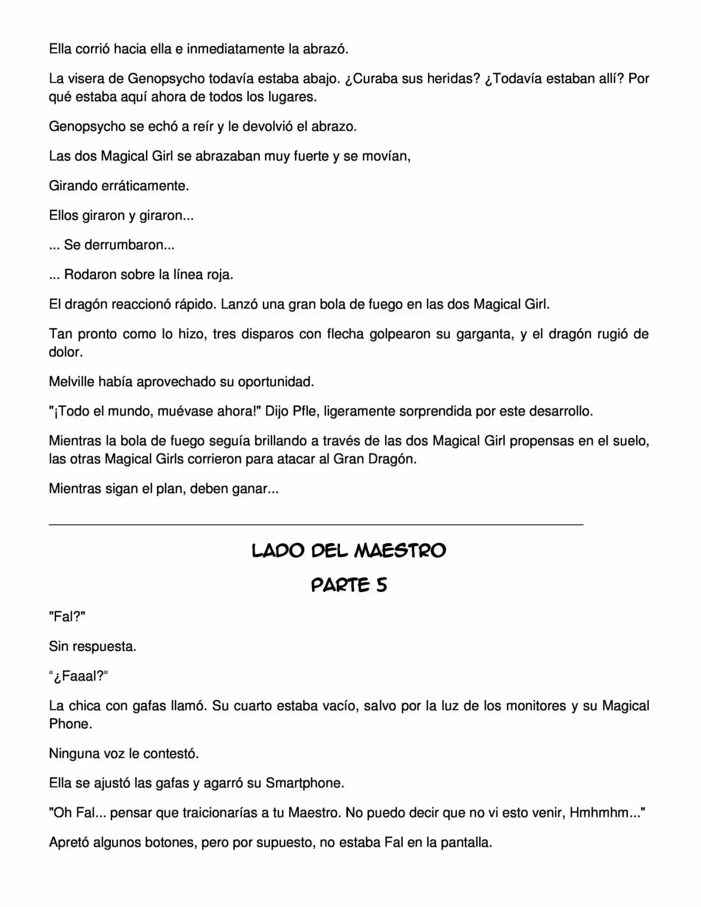 Proyecto De Crianza De Chicas Mágicas - Light Novel (Novela) - Capítulo 5 - Página 26 - LectorTMOo