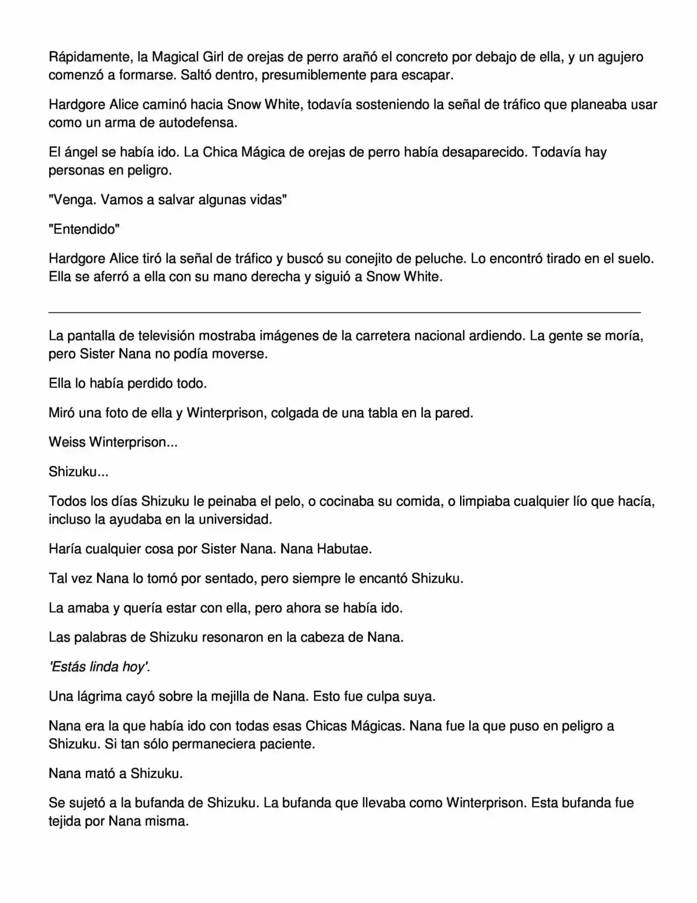 Proyecto De Crianza De Chicas Mágicas - Light Novel (Novela) - Capítulo 6 - Página 14 - LectorTMOo