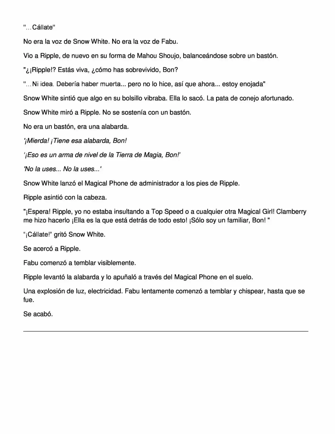 Proyecto De Crianza De Chicas Mágicas - Light Novel (Novela) - Capítulo 9 - Página 13 - LectorTMOo