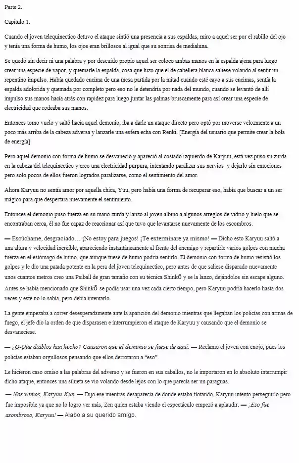 Psiball (Novela) - Capítulo 1.10 - Página 1 - LectorTMOo