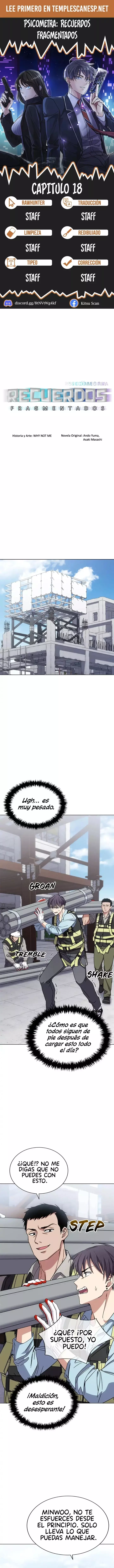 Psicómetra: Recuerdos Fragmentados - Capítulo 18 - Página 1 - LectorTMOo