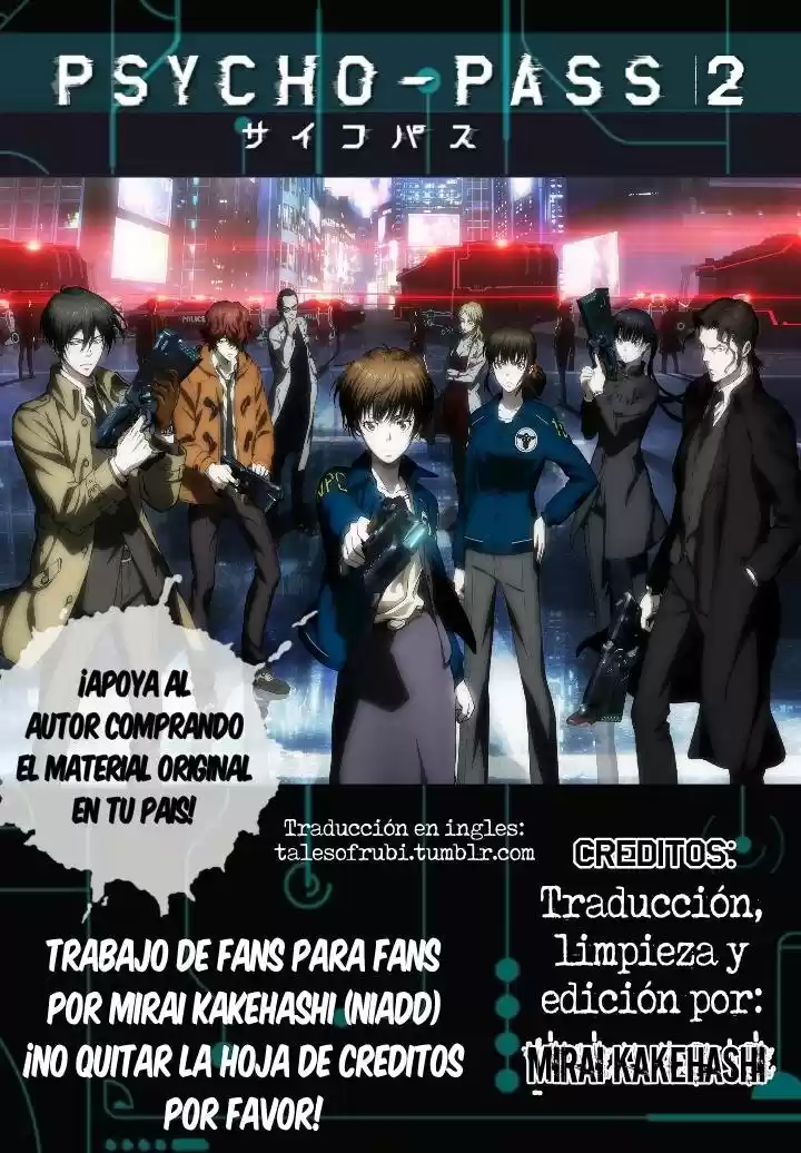 Psycho-Pass - Capítulo 3 - Página 1 - LectorTMOo