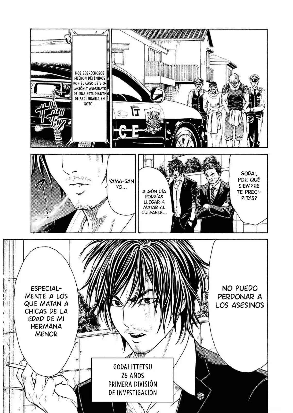 Psycho × Past - Ryouki Satsujin Sennyuu Sousa - Capítulo 1 - Página 13 - LectorTMOo