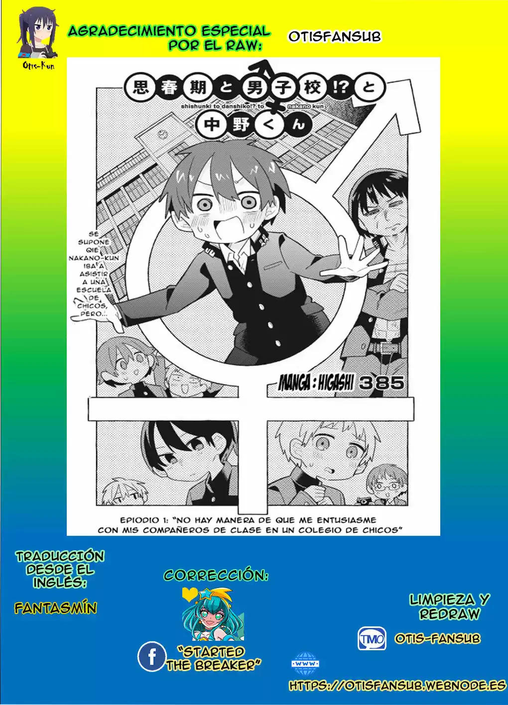 Puberty, An All Boys School!? And Nakano-kun - Capítulo 1 - Página 2 - LectorTMOo