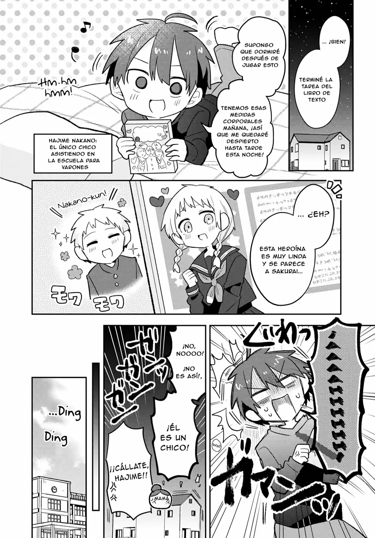 Puberty, An All Boys School!? And Nakano-kun - Capítulo 2 - Página 4 - LectorTMOo