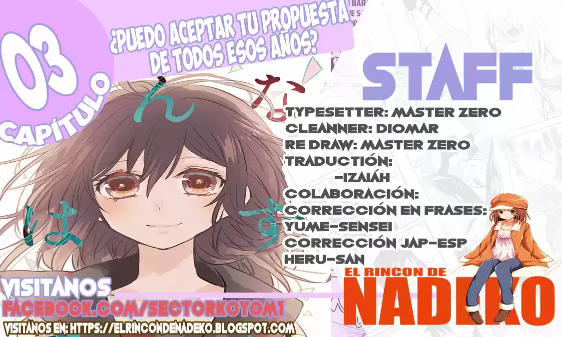 ¿Puedo Aceptar Tu Propuesta De Todos Esos Años? - Capítulo 3 - Página 1 - LectorTMOo