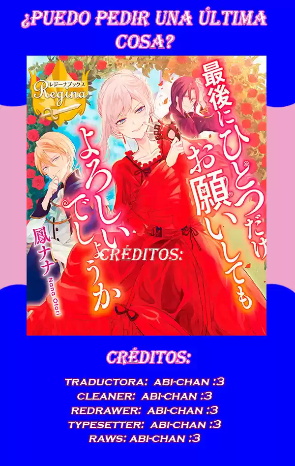 ¿PUEDO PEDIR UNA ÚLTIMA COSA? MANHWA - Capítulo 1 - Página 2 - LectorTMOo