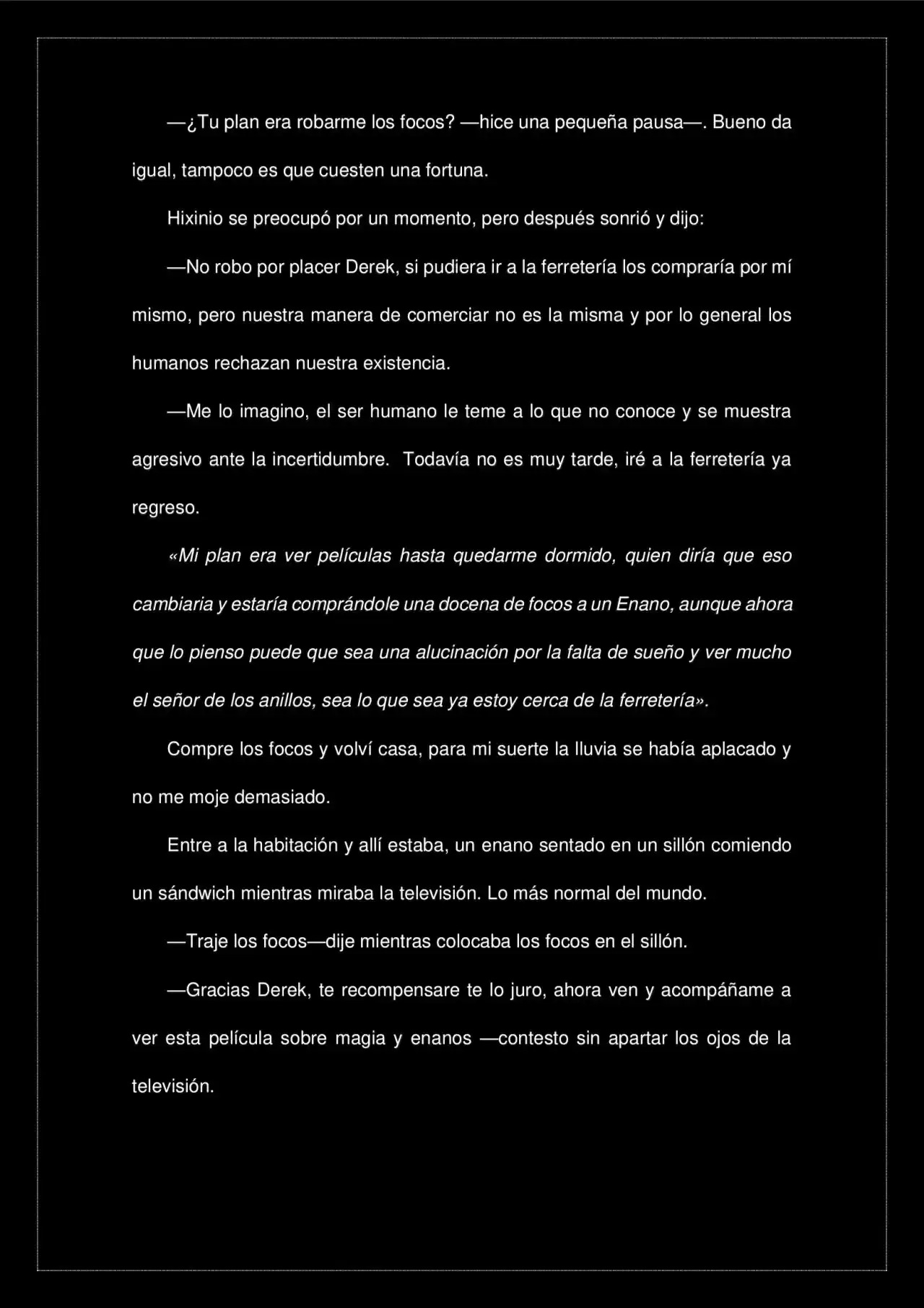 Puedo Viajar Entre Dimensiones ¿Que Podria Salir Mal? (Novela) (Novela) - Capítulo 1 - Página 4 - LectorTMOo