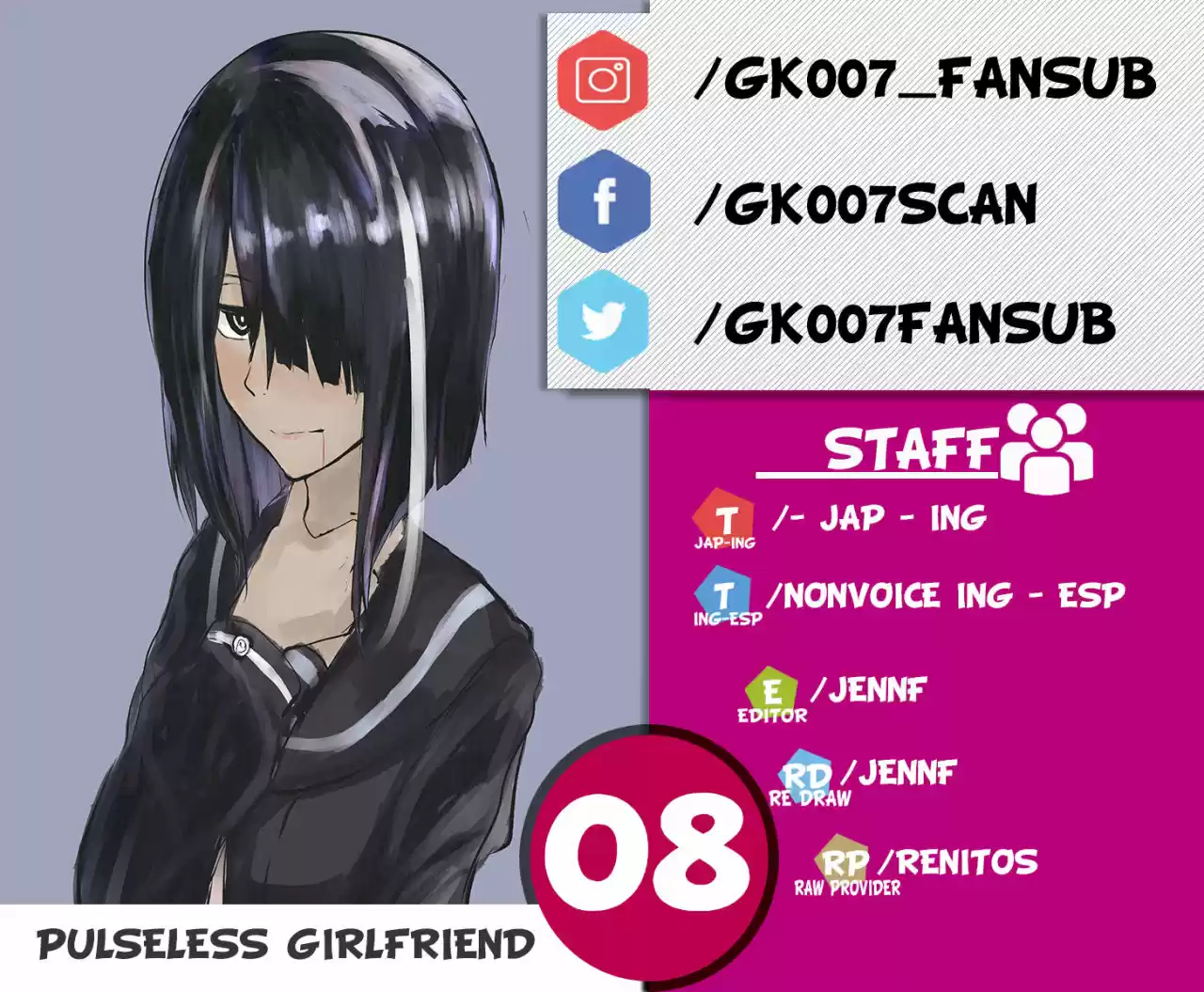 Pulseless Girlfriend - Capítulo 8 - Página 1 - LectorTMOo