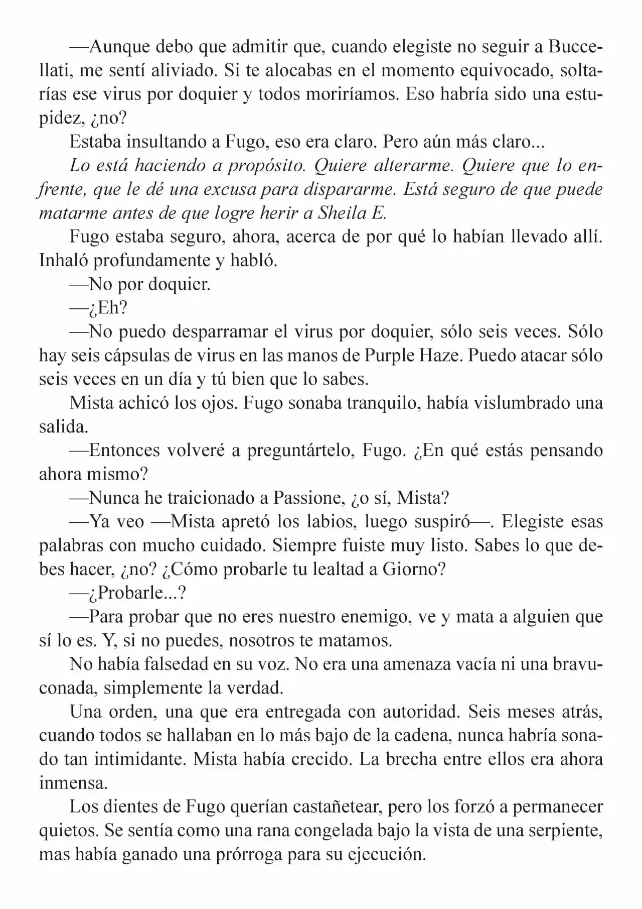 Purple Haze Feedback (Novela) - Capítulo 2 - Página 9 - LectorTMOo