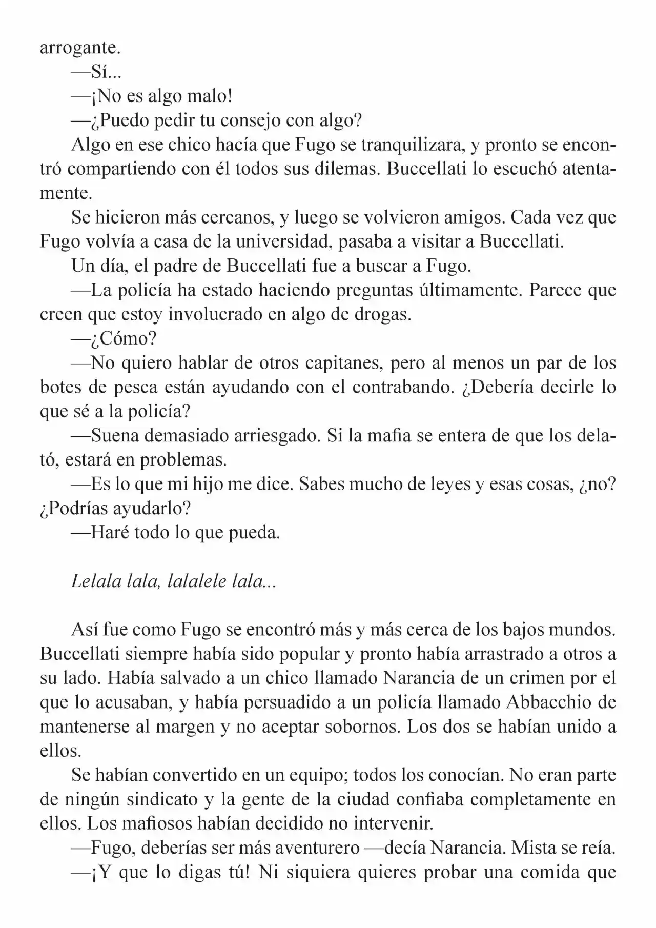 Purple Haze Feedback (Novela) - Capítulo 7 - Página 4 - LectorTMOo
