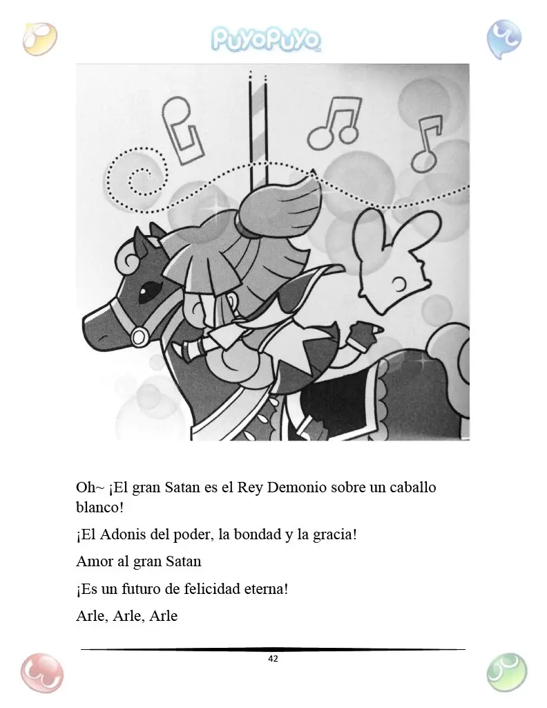 Puyo Puyo: La Feria Espacial De Satan (Novela) - Capítulo 3 - Página 9 - LectorTMOo