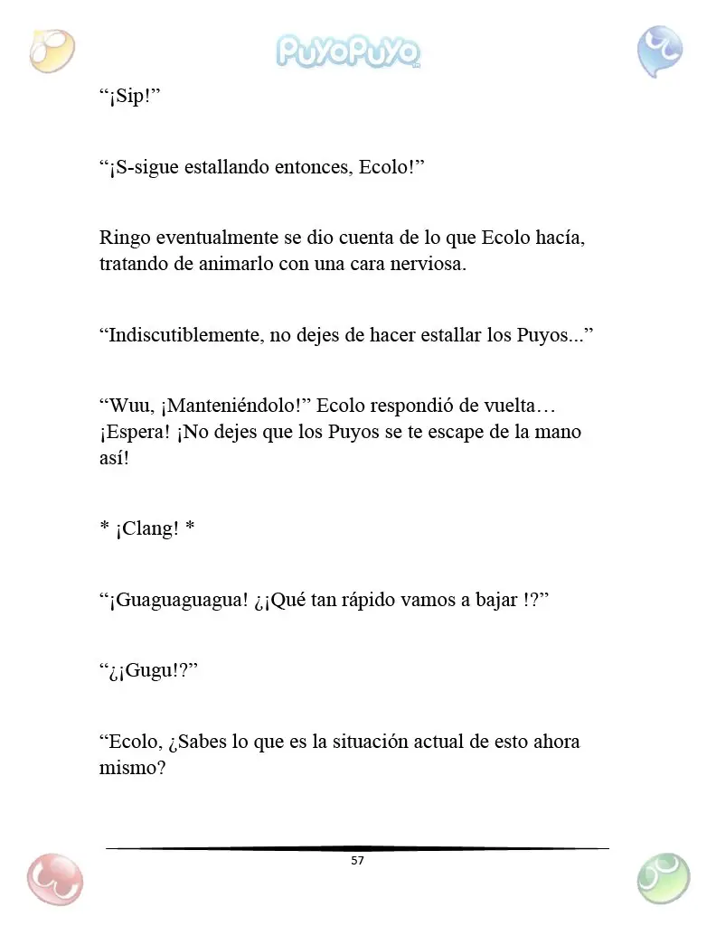 Puyo Puyo: La Feria Espacial De Satan (Novela) - Capítulo 3 - Página 18 - LectorTMOo
