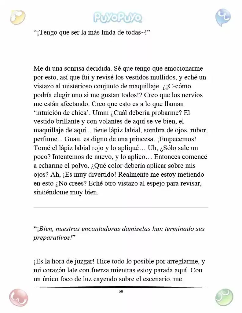 Puyo Puyo: La Feria Espacial De Satan (Novela) - Capítulo 4 - Página 12 - LectorTMOo