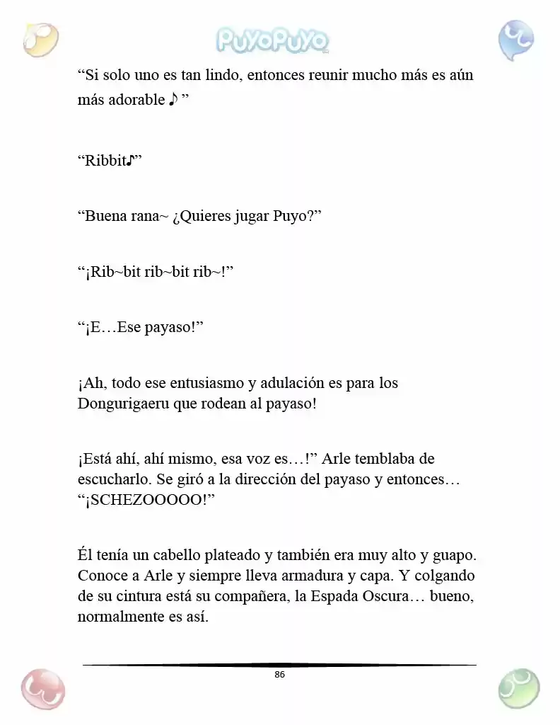 Puyo Puyo: La Feria Espacial De Satan (Novela) - Capítulo 5 - Página 10 - LectorTMOo