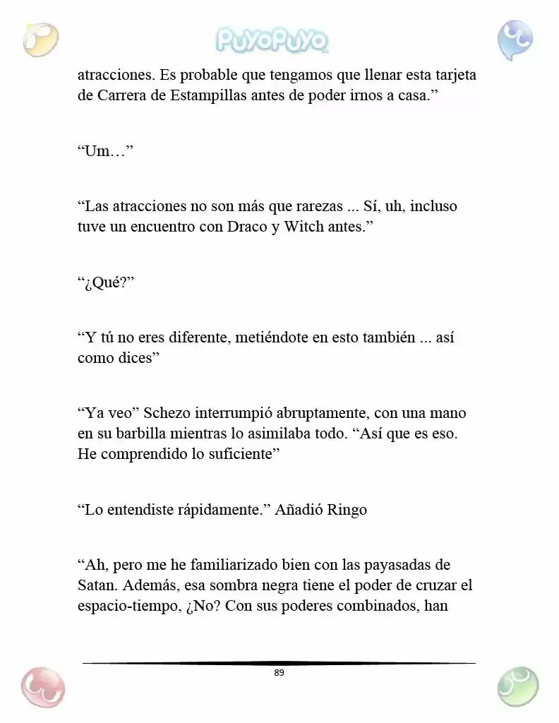 Puyo Puyo: La Feria Espacial De Satan (Novela) - Capítulo 5 - Página 13 - LectorTMOo