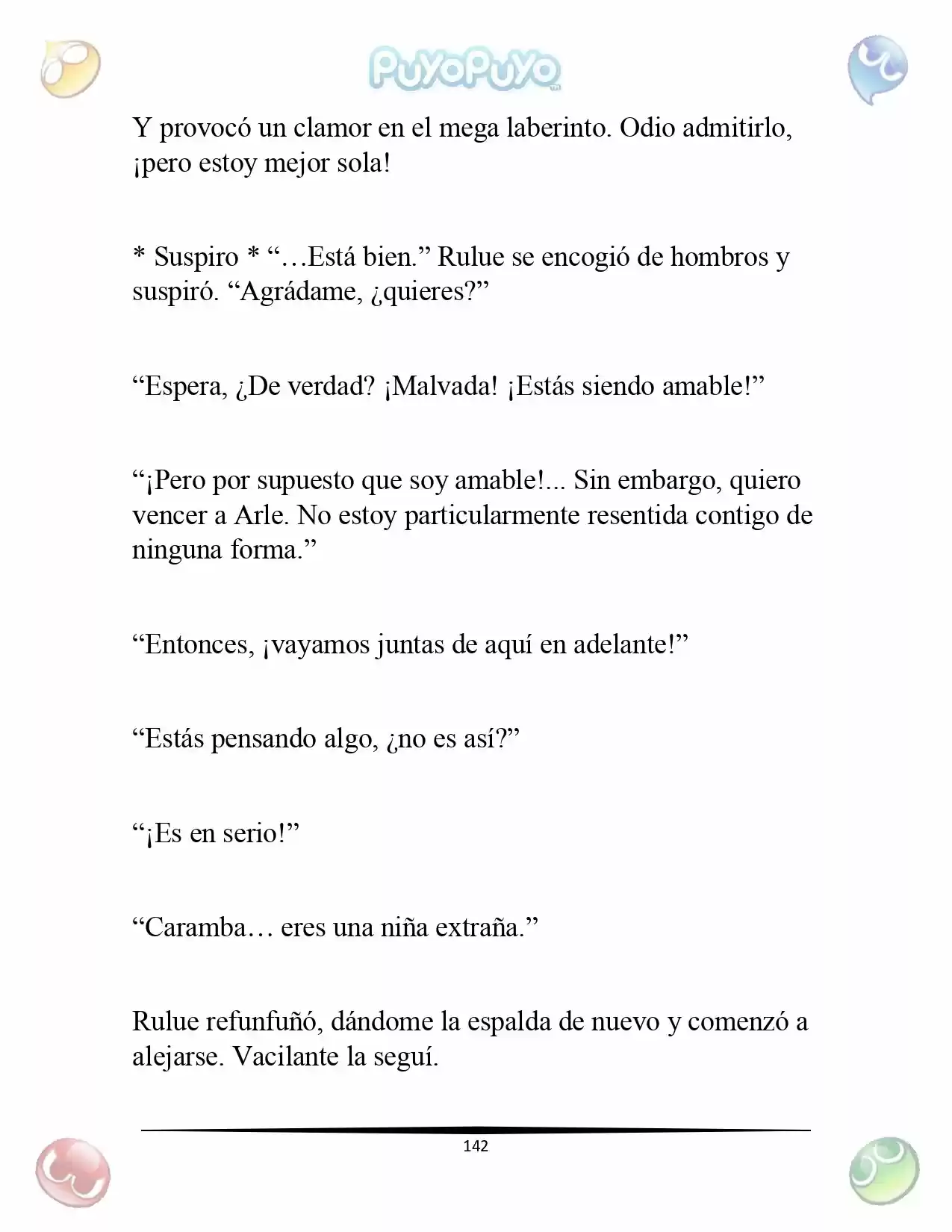 Puyo Puyo: La Feria Espacial De Satan (Novela) - Capítulo 7 - Página 14 - LectorTMOo