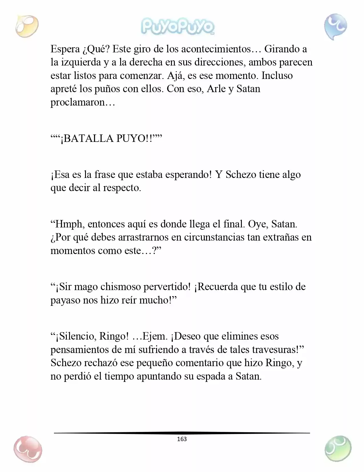 Puyo Puyo: La Feria Espacial De Satan (Novela) - Capítulo 8 - Página 12 - LectorTMOo