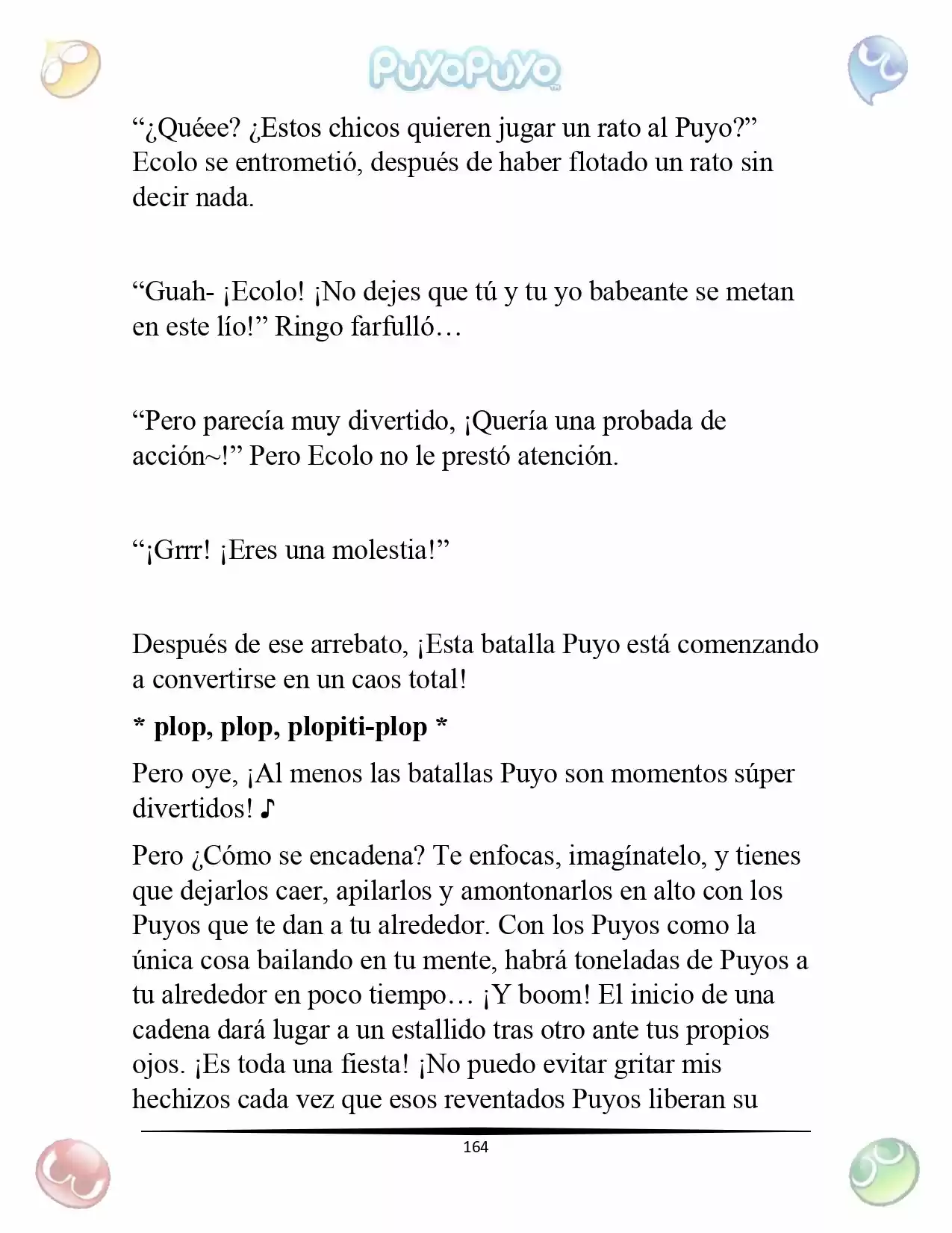 Puyo Puyo: La Feria Espacial De Satan (Novela) - Capítulo 8 - Página 13 - LectorTMOo