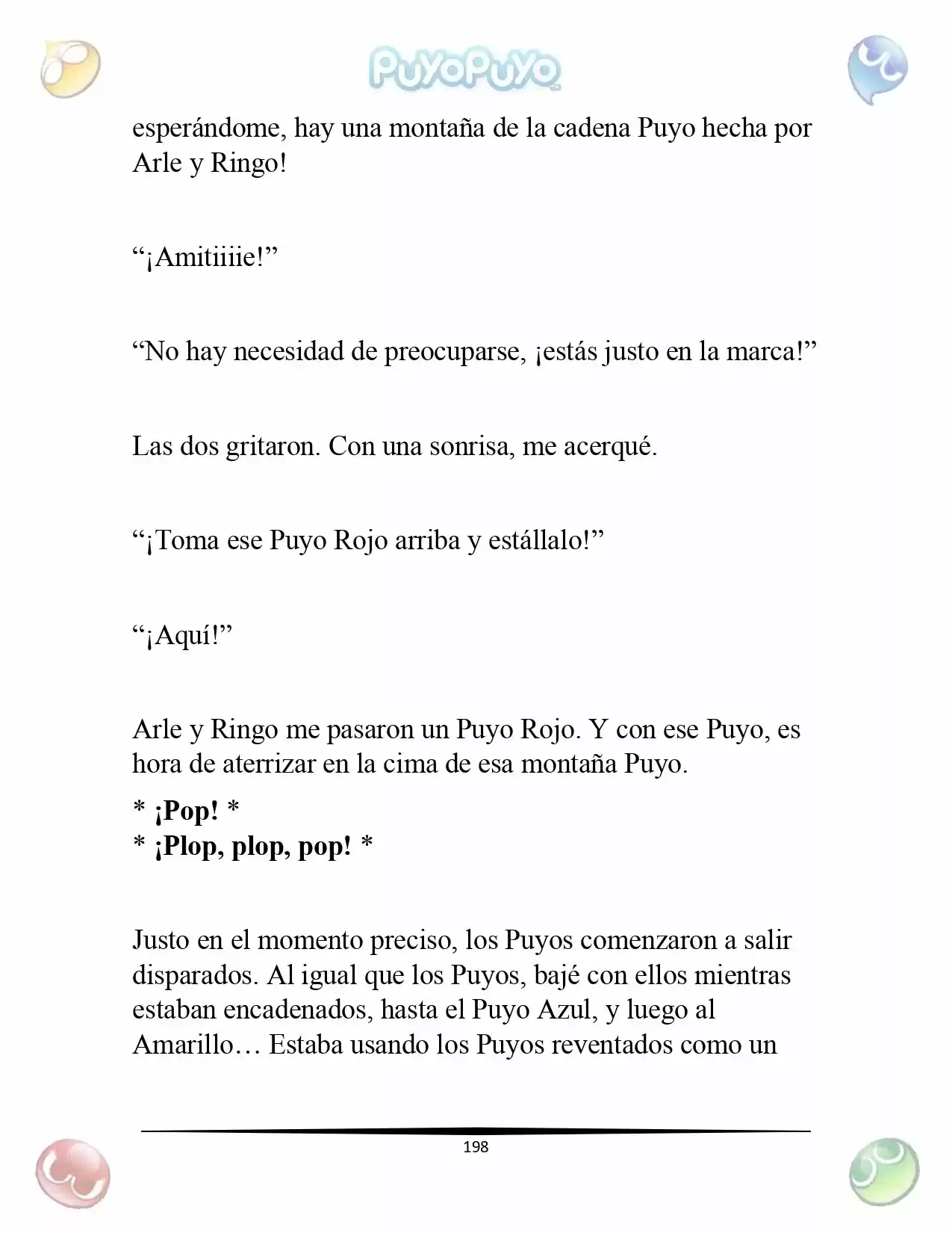 Puyo Puyo: La Feria Espacial De Satan (Novela) - Capítulo 9 - Página 20 - LectorTMOo