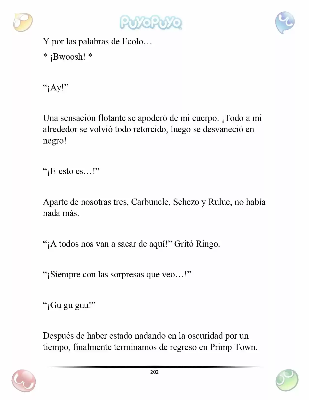 Puyo Puyo: La Feria Espacial De Satan (Novela) - Capítulo 9 - Página 24 - LectorTMOo