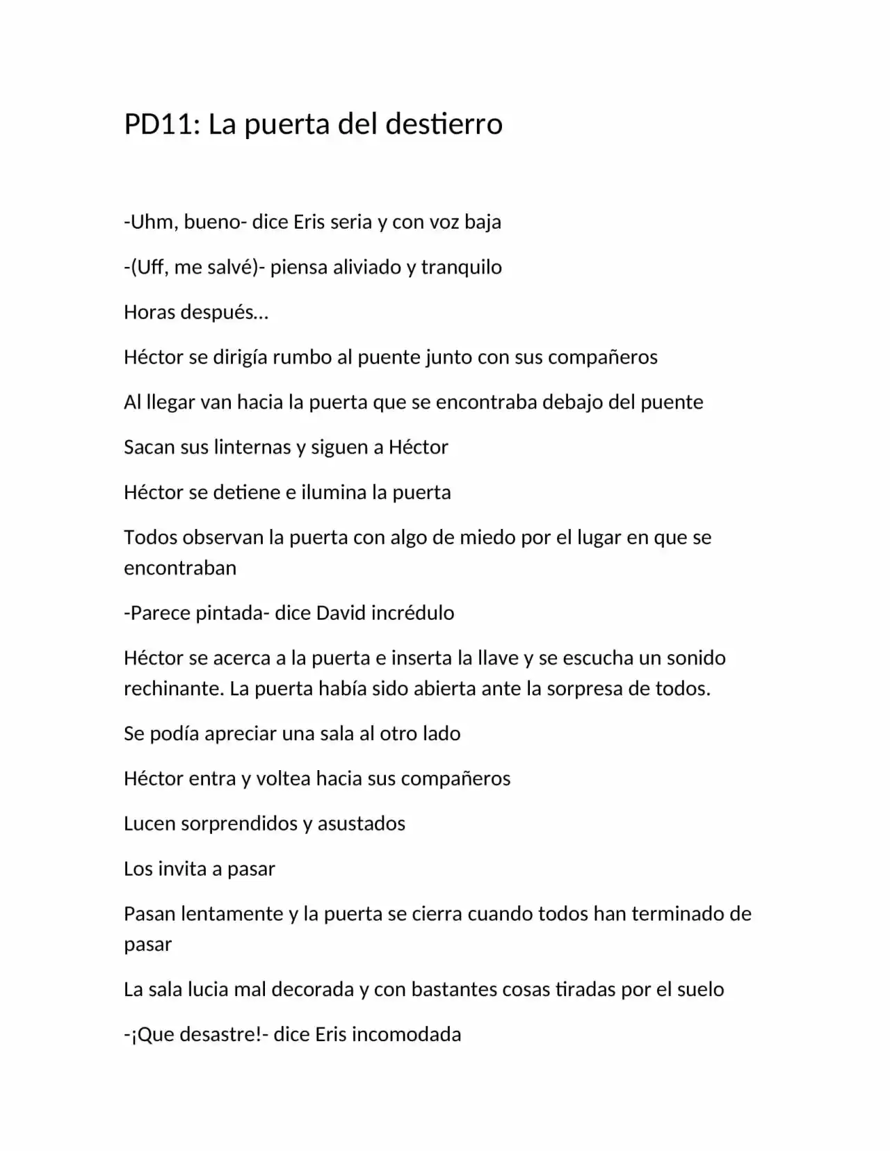 Puzzle Of Darkness (Novela) - Capítulo 11 - Página 2 - LectorTMOo