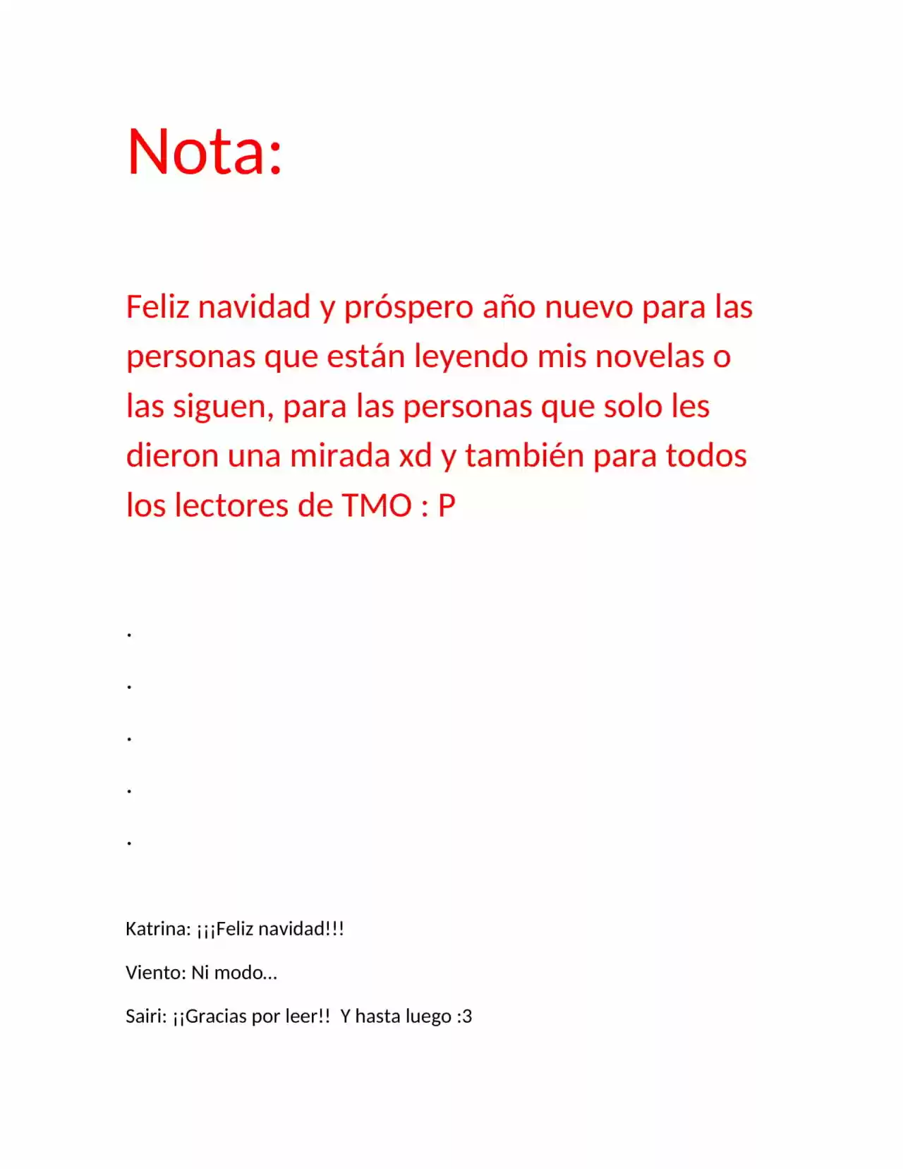 Puzzle Of Darkness (Novela) - Capítulo 135 - Página 6 - LectorTMOo