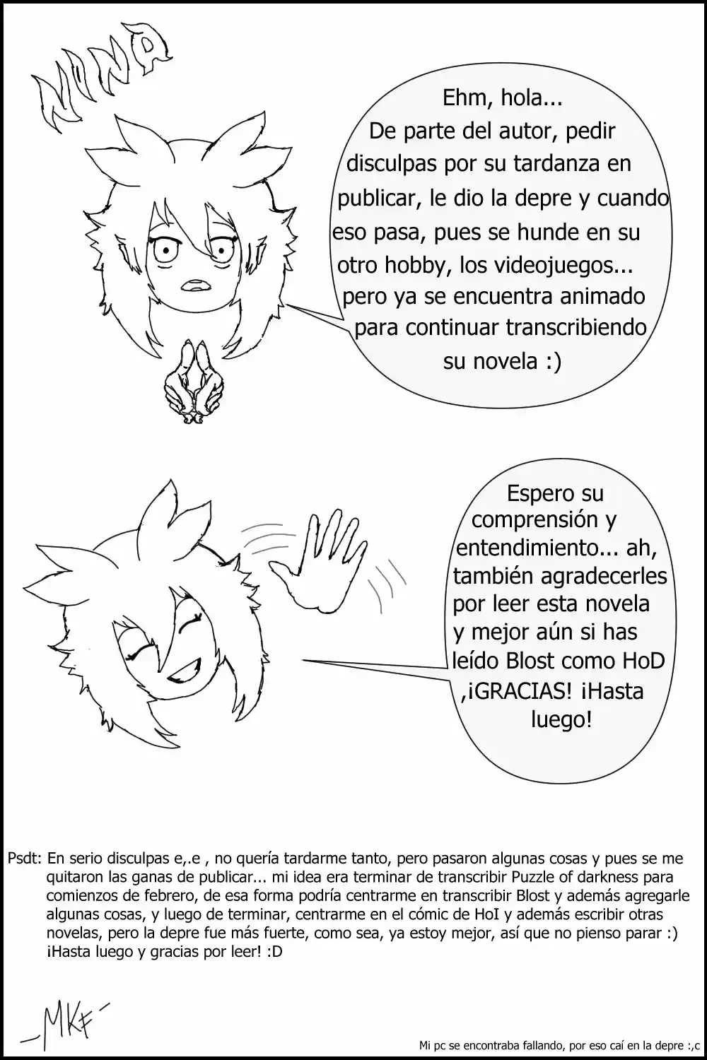 Puzzle Of Darkness (Novela) - Capítulo 158 - Página 6 - LectorTMOo