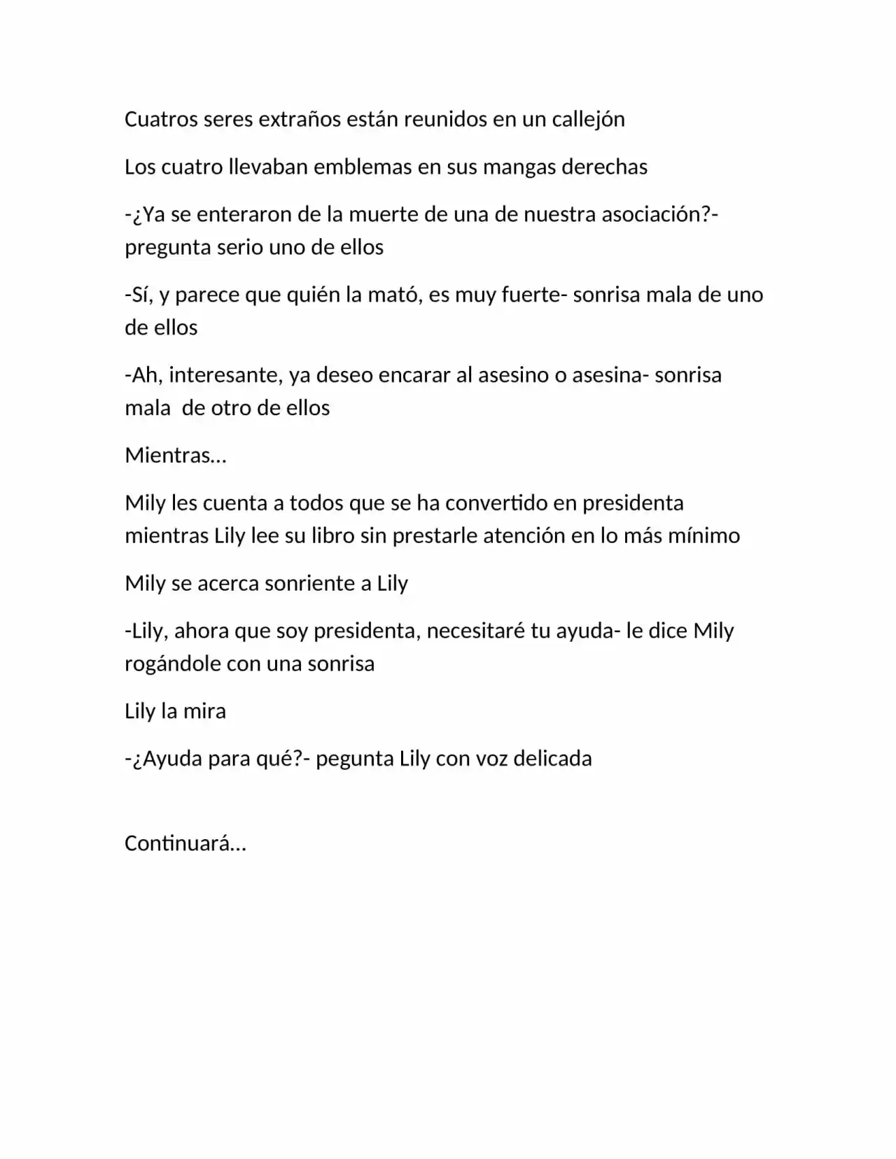 Puzzle Of Darkness (Novela) - Capítulo 16 - Página 4 - LectorTMOo