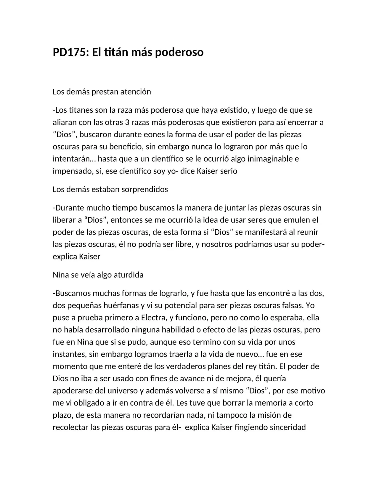 Puzzle Of Darkness (Novela) - Capítulo 175 - Página 2 - LectorTMOo