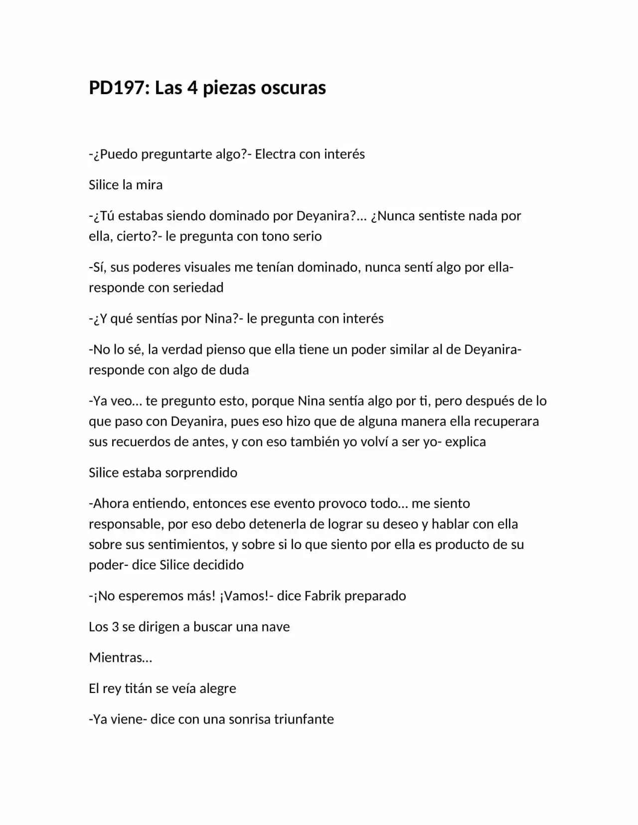 Puzzle Of Darkness (Novela) - Capítulo 197 - Página 2 - LectorTMOo