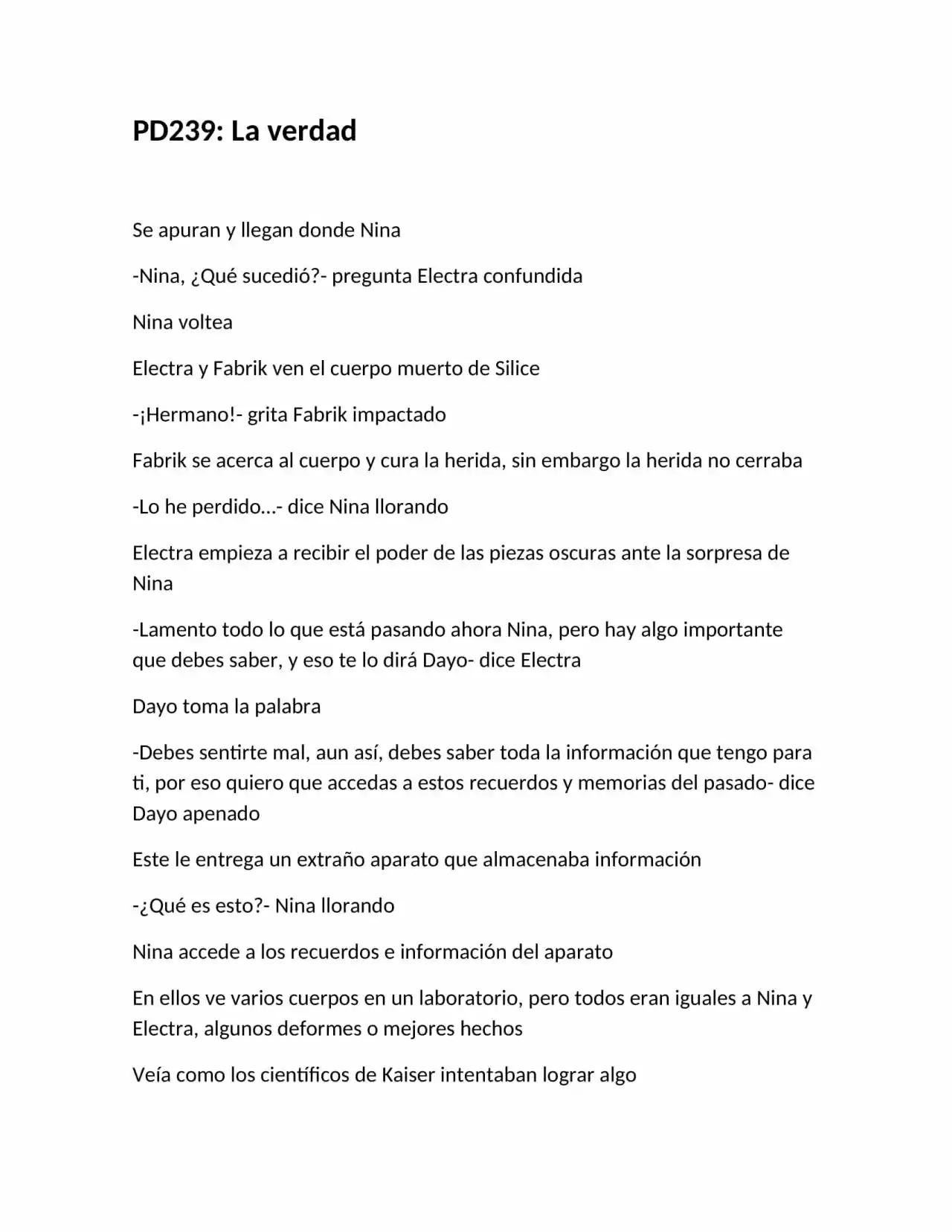 Puzzle Of Darkness (Novela) - Capítulo 239 - Página 2 - LectorTMOo