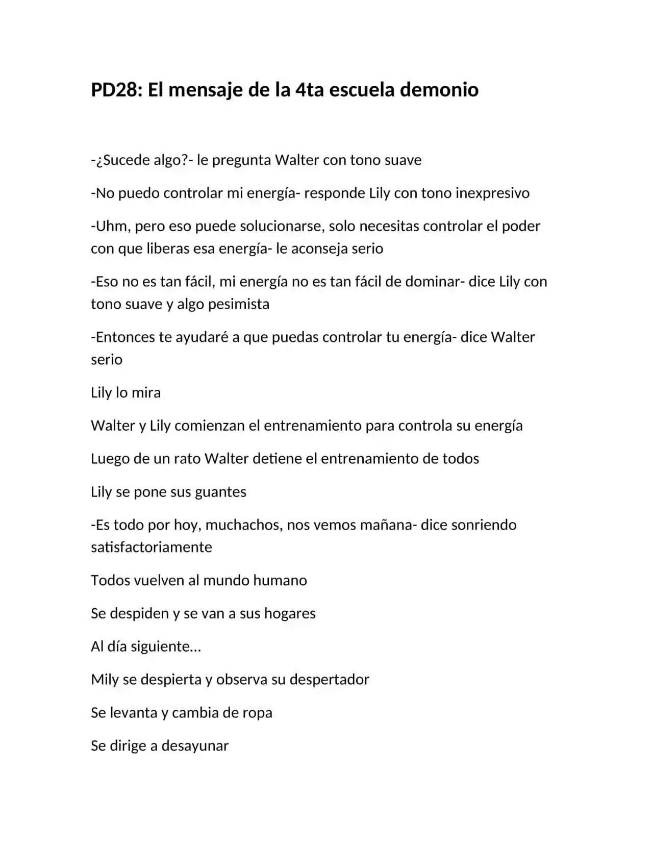 Puzzle Of Darkness (Novela) - Capítulo 28 - Página 4 - LectorTMOo
