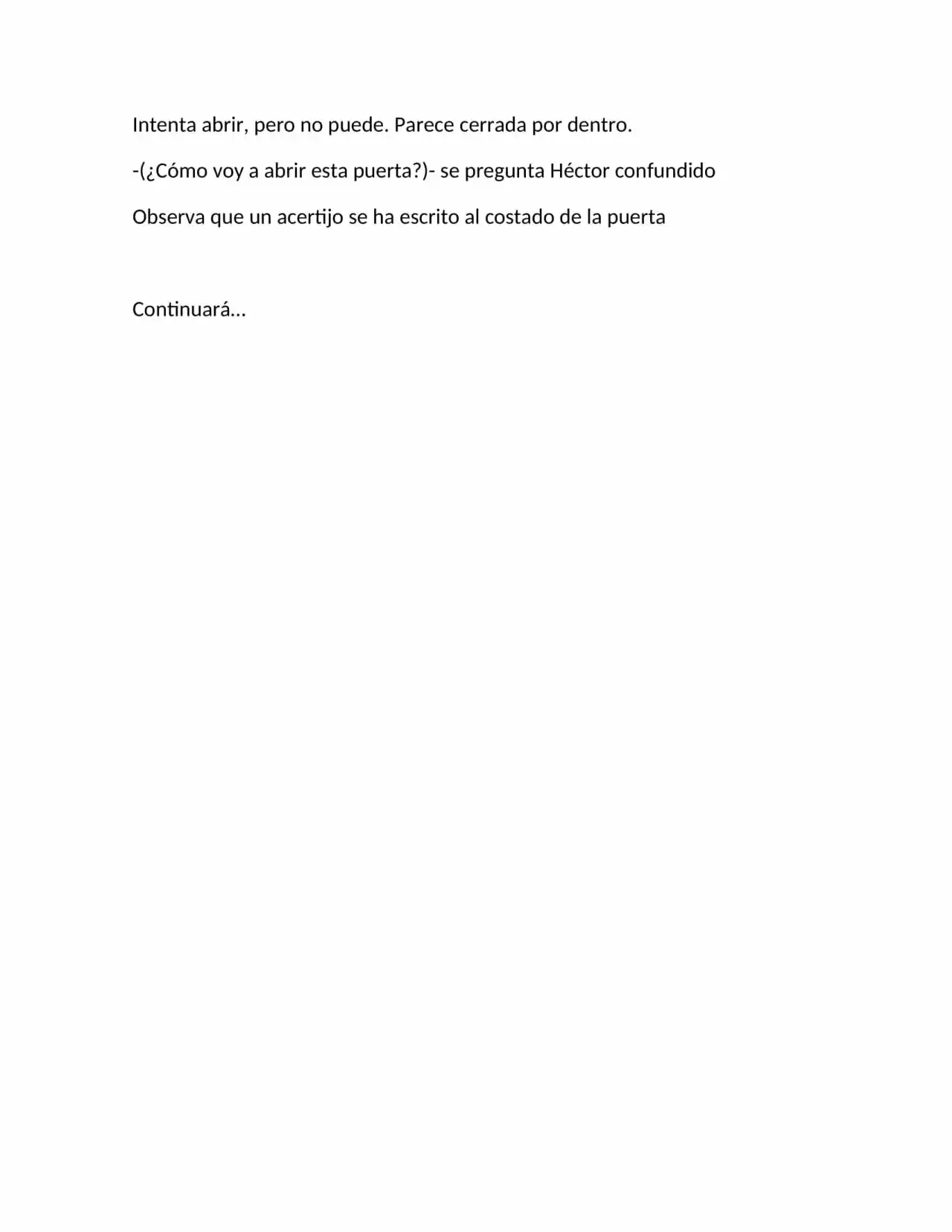Puzzle Of Darkness (Novela) - Capítulo 7 - Página 4 - LectorTMOo
