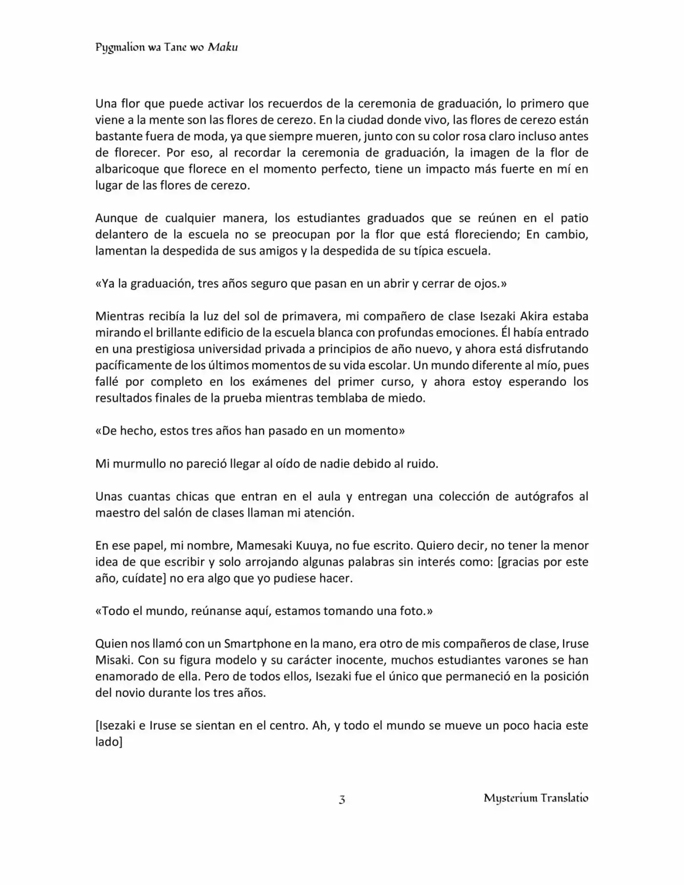 Pygmalion - Capítulo 1 - Página 3 - LectorTMOo