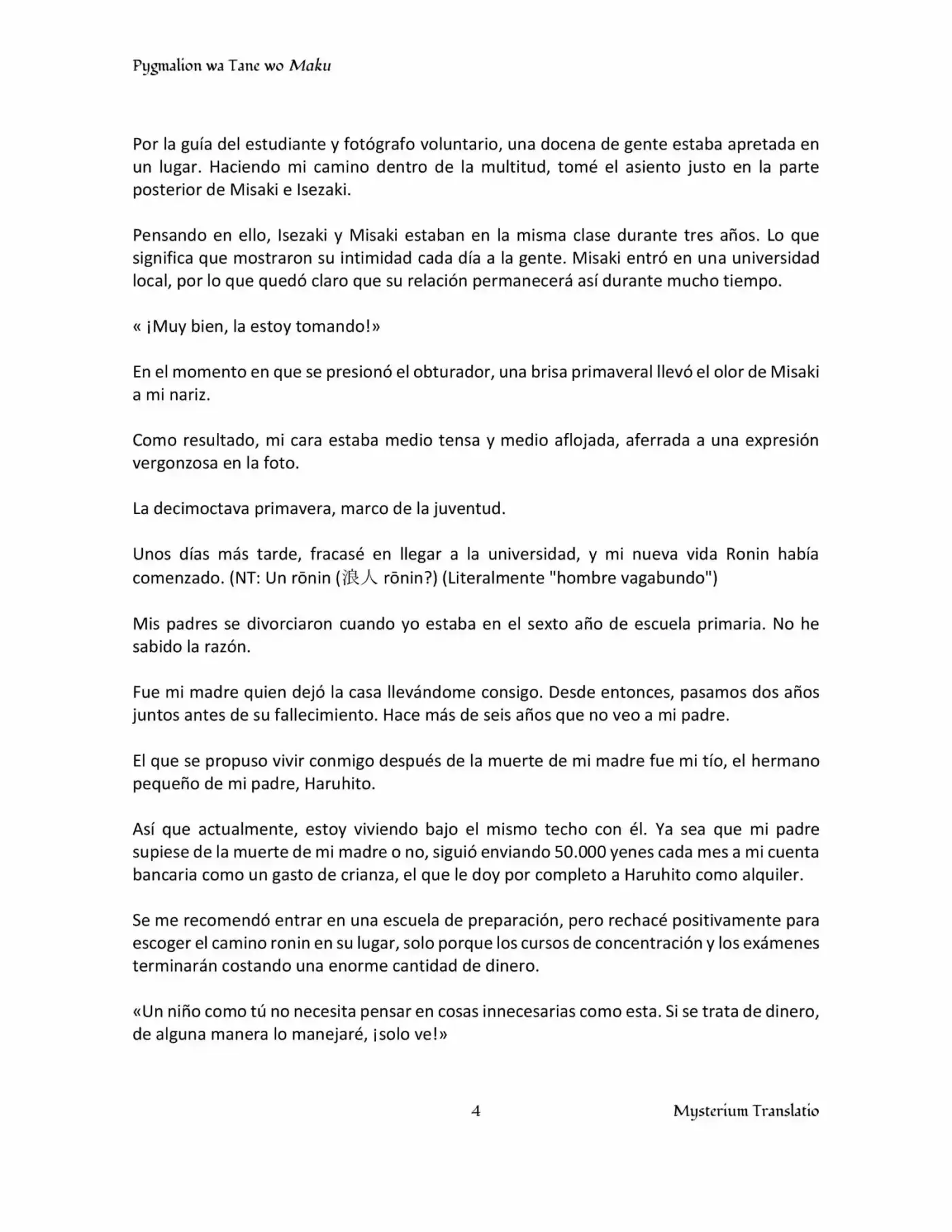 Pygmalion - Capítulo 1 - Página 4 - LectorTMOo