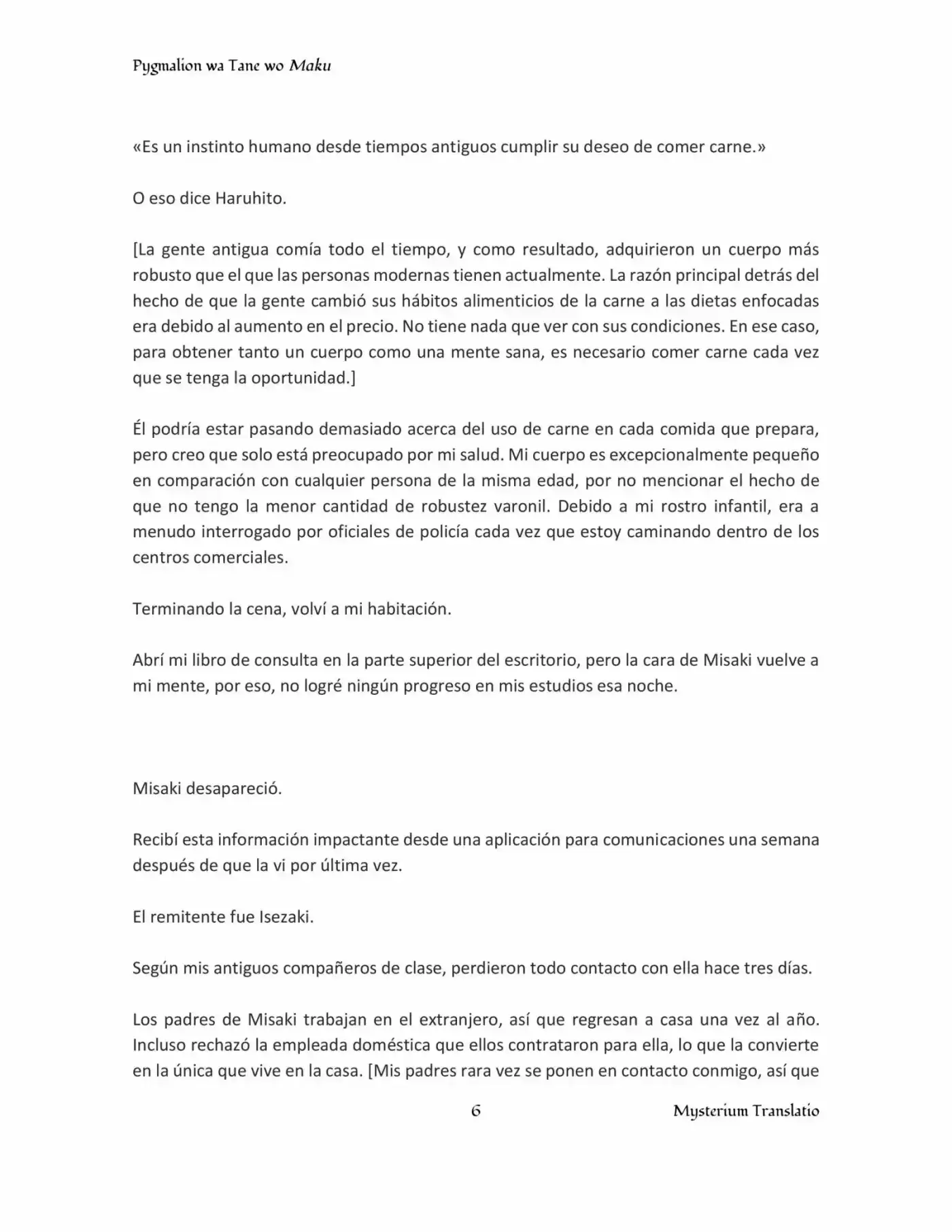 Pygmalion - Capítulo 2 - Página 6 - LectorTMOo