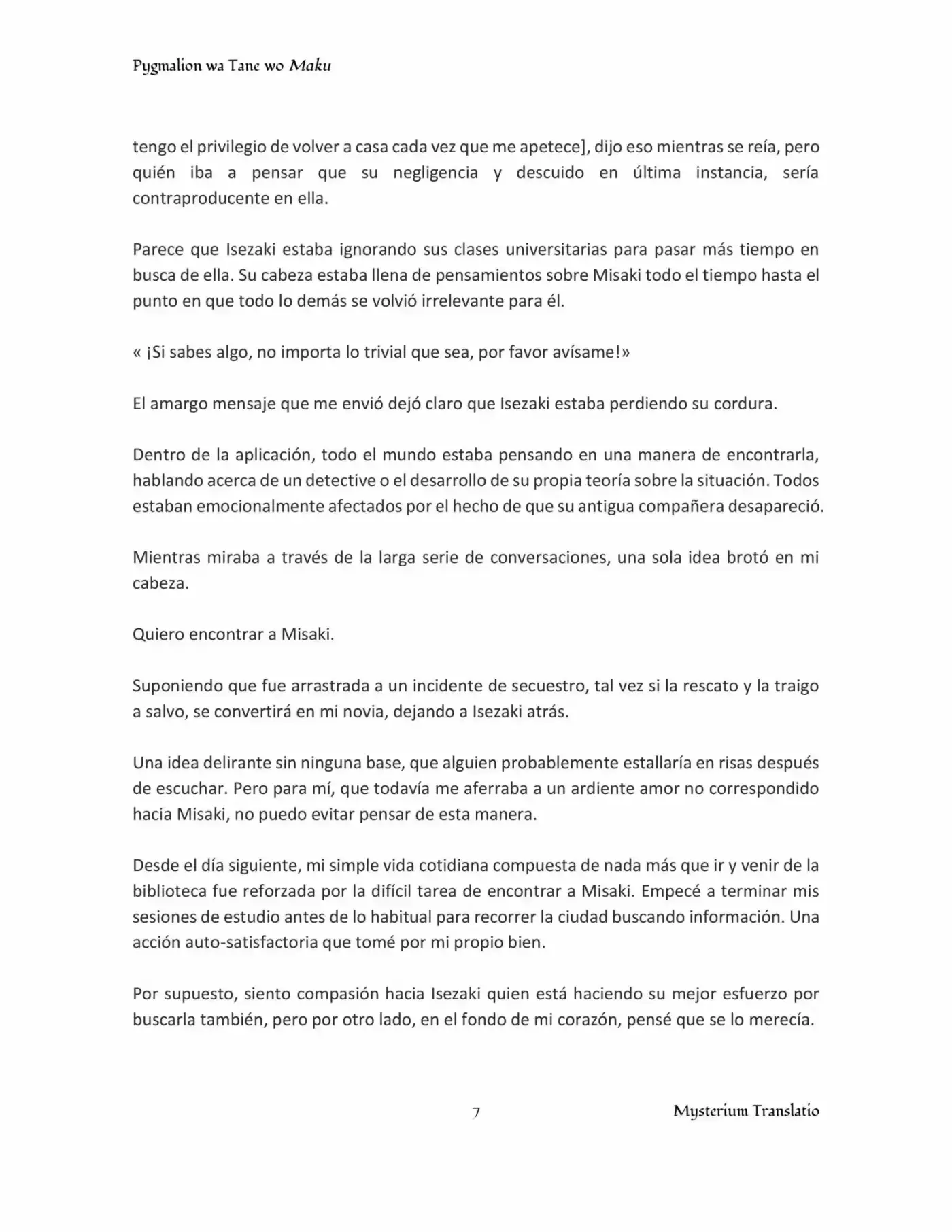 Pygmalion - Capítulo 2 - Página 7 - LectorTMOo