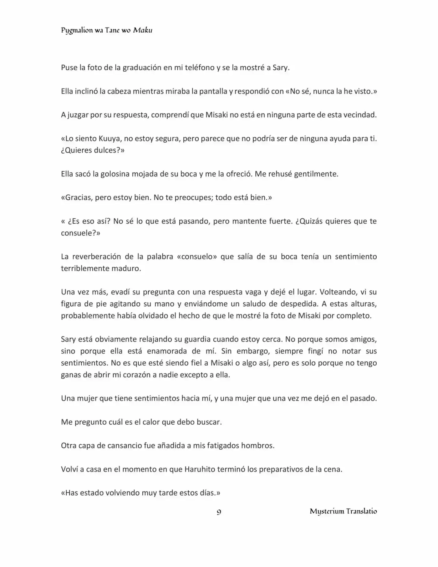 Pygmalion - Capítulo 2 - Página 9 - LectorTMOo