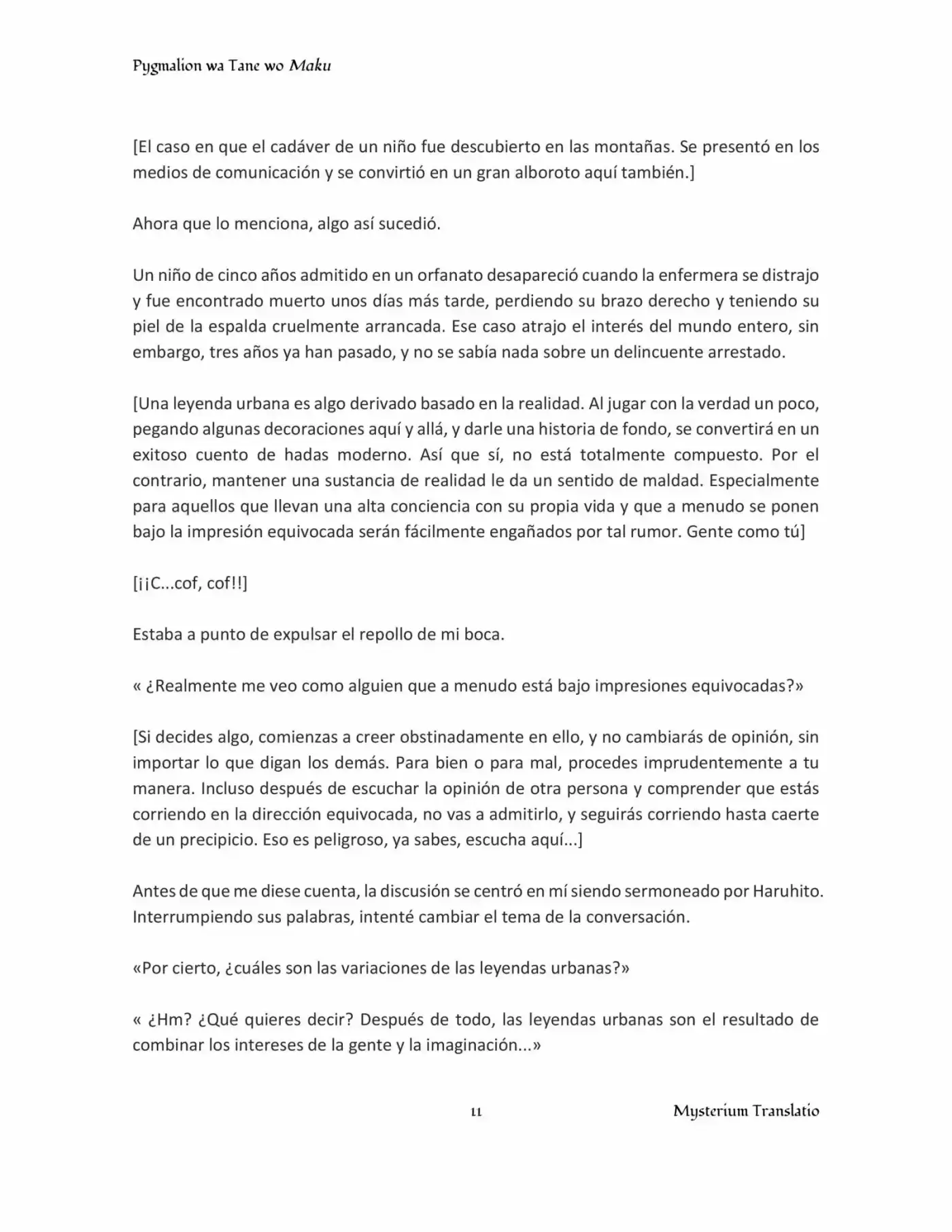 Pygmalion - Capítulo 2 - Página 11 - LectorTMOo