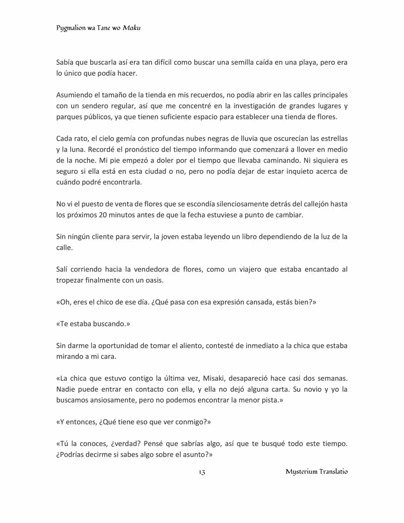 Pygmalion - Capítulo 2 - Página 13 - LectorTMOo