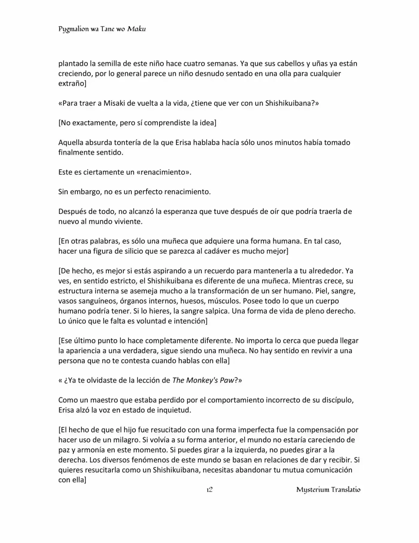 Pygmalion - Capítulo 3 - Página 12 - LectorTMOo