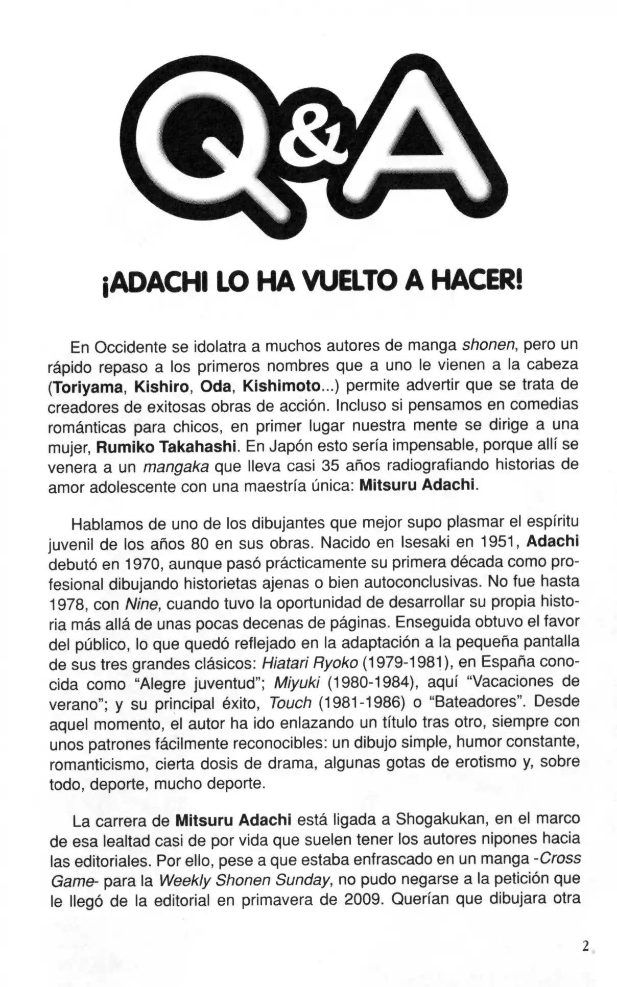 Q & A - Capítulo 1 - Página 6 - LectorTMOo