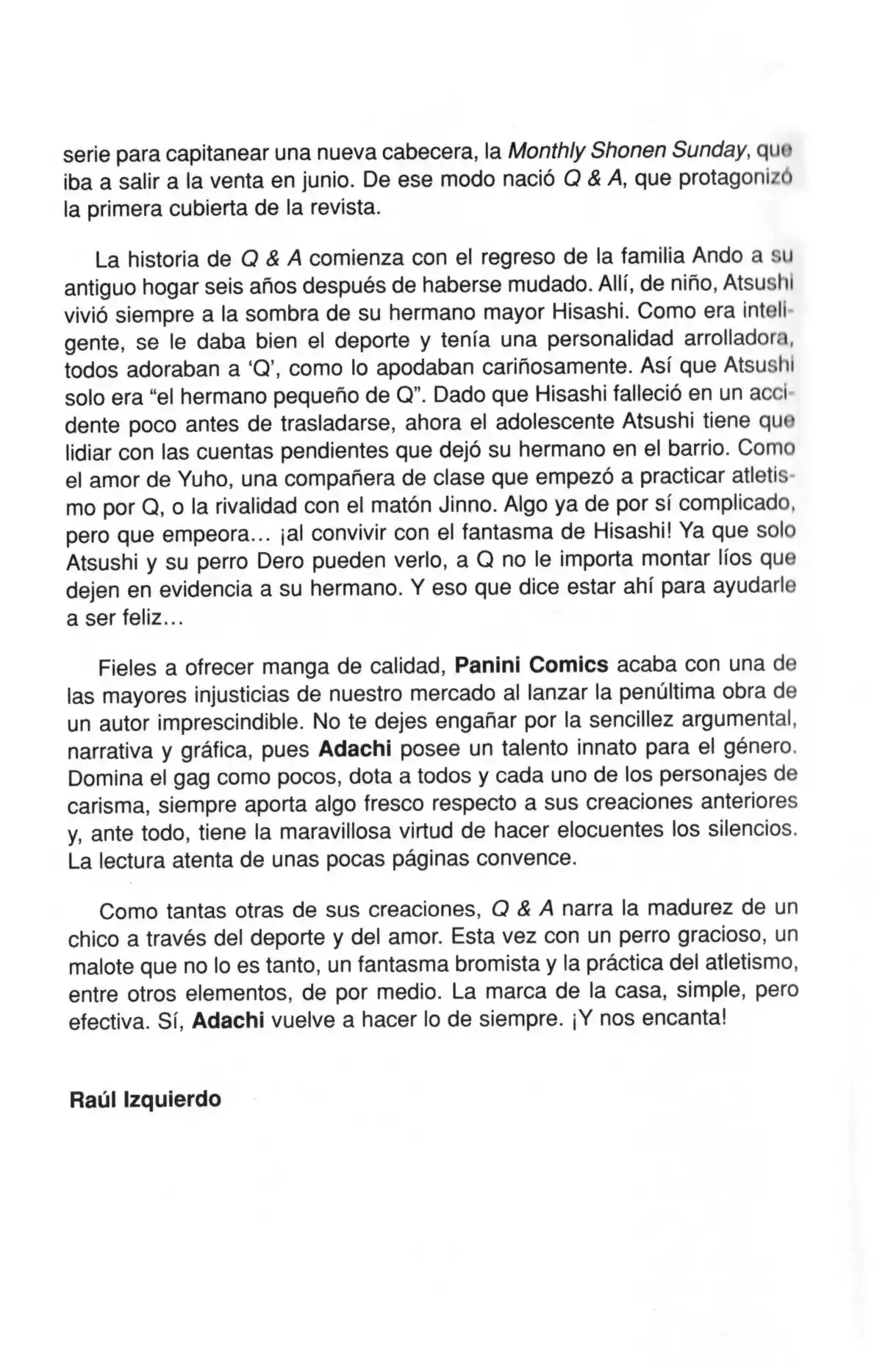 Q & A - Capítulo 1 - Página 7 - LectorTMOo