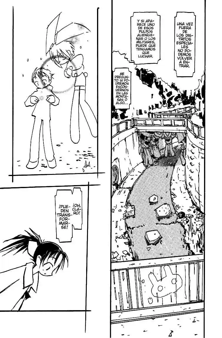 Q-ko-chan THE Chikyuu Shinryaku Shoujo - Capítulo 10 - Página 17 - LectorTMOo
